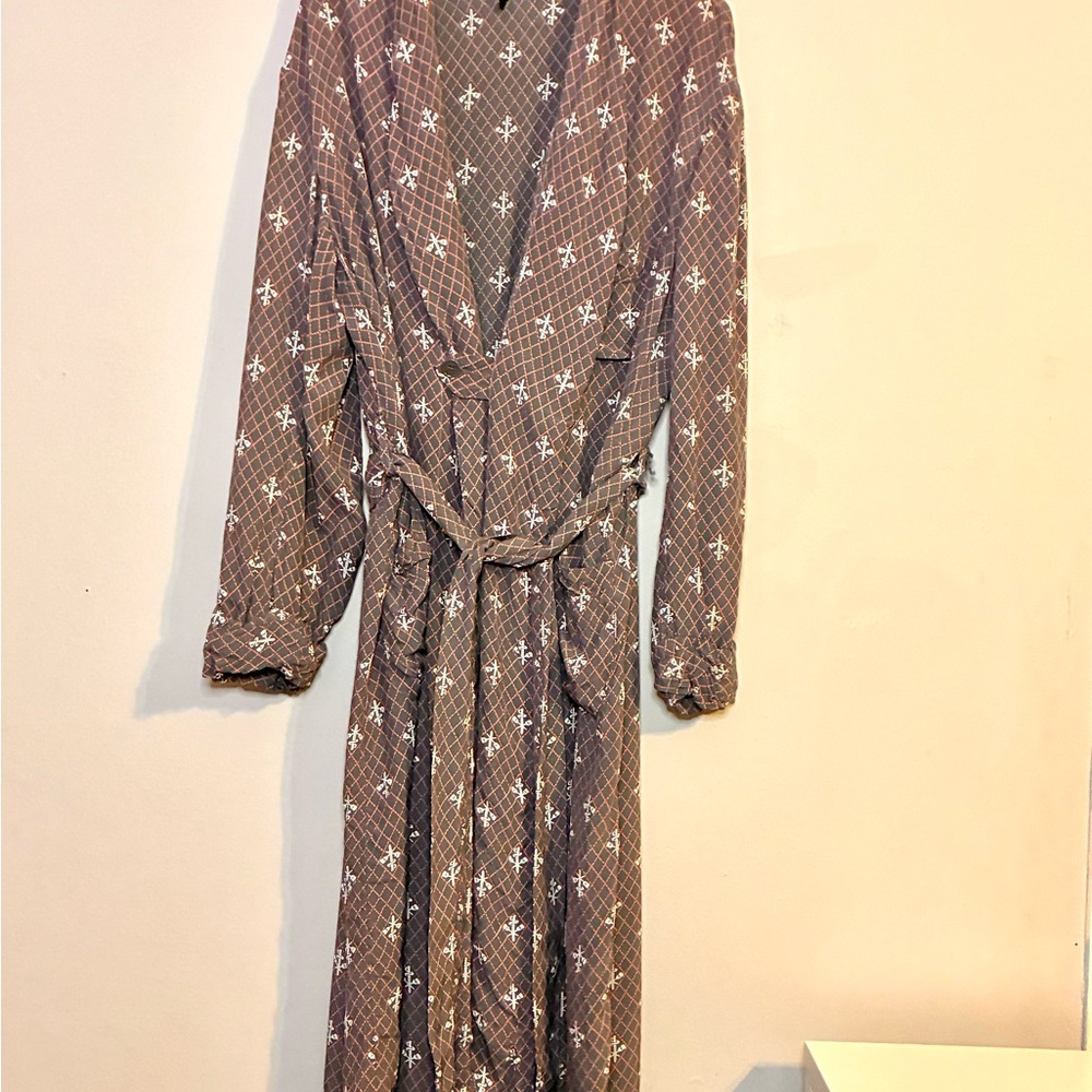 Vintage Rabhor Silk Robe